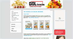 Desktop Screenshot of gdlbrands.co.nz